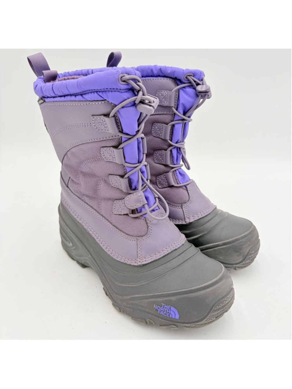 The North Face Women's Sz 4 Waterproof Thermafelt Liner Purple